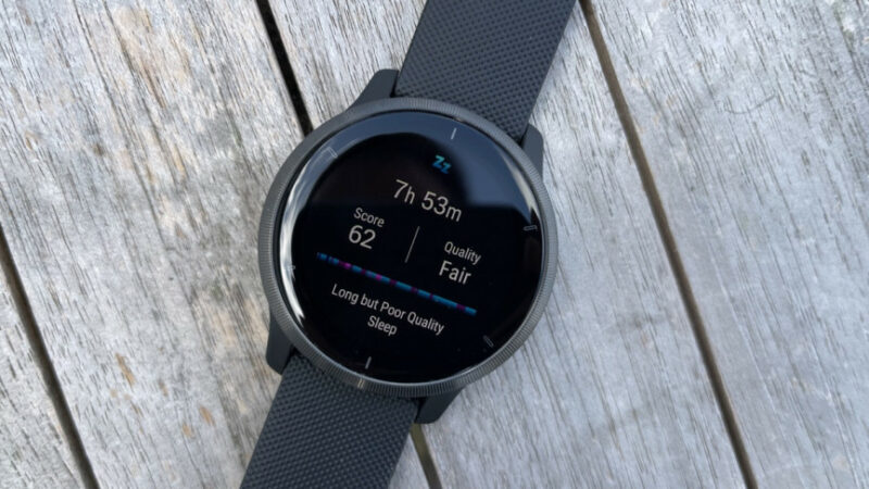 venu sleep tracking